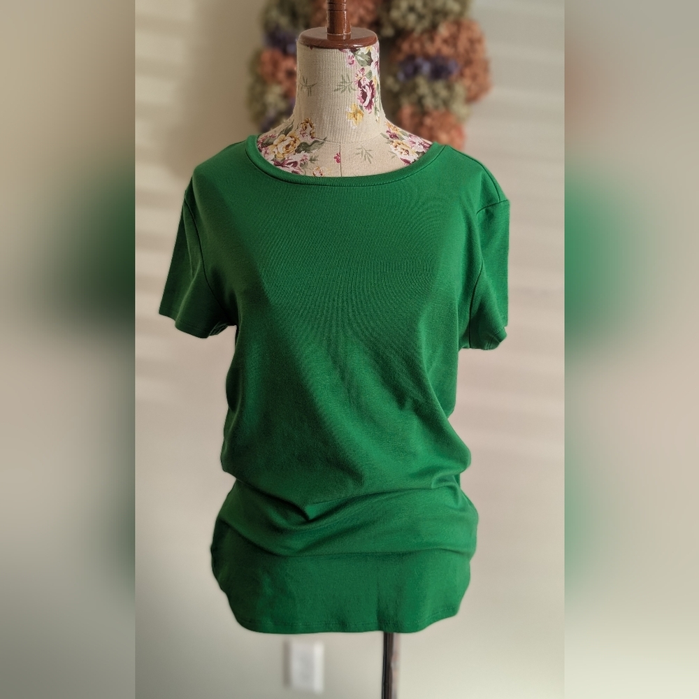 United Colors Of Benetton Classic Green Short Sleeve‎ Tee